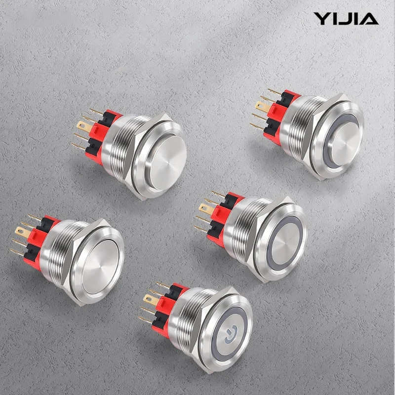 16mm 2ei painikekytkin